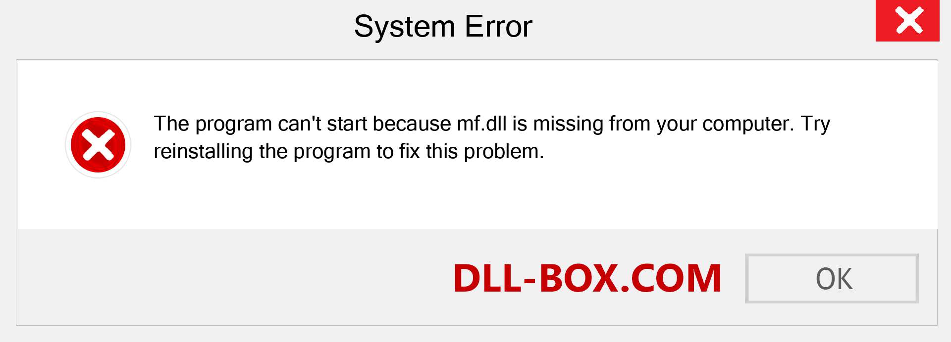  mf.dll file is missing?. Download for Windows 7, 8, 10 - Fix  mf dll Missing Error on Windows, photos, images